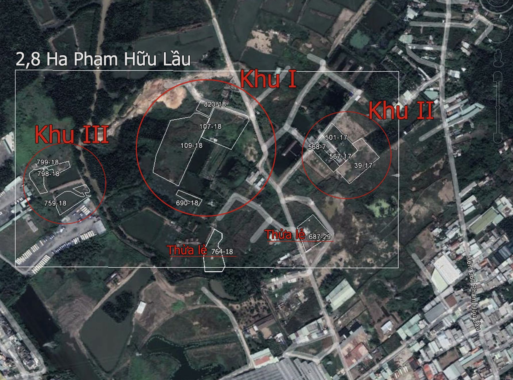 Bản đồ lô đất Phước Kiển